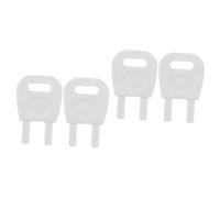 OUNONA 4pcs Commercial Toilet Paper Dispenser Key Roll Paper Dispenser Key Replacement