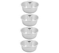 OUNONA 4pcs DIY Donut Moulds for Air Fryer Non-Toxic Baking Pan Cake Store Doughnut