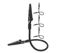 OUNONA 4pcs Double Head Wire Holder Soldering Pliers Wire Clips for DIY Crafts Soldering Station Clamp Hand Tools Holder Photo Clamps