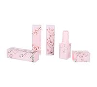 OUNONA 4pcs Elegant DIY Lipstick Tubes Unique Chinese Style Makeup Containers for Home Use Safe Durable Easy to Fill Carry for Beginners Lipstick Samples