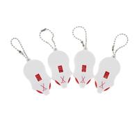 OUNONA 4pcs Golf Stroke Counter Portable Mini Score Keeper with Manual Dial System and Visual Scoring, Plastic Mini Mouse Shape Design for Casual Rounds and Professional Tournaments