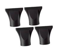 OUNONA 4pcs High Temperature Resistant Plastic Salon Hair Dryer Nozzle Replacement Duckbilled Concentrator for Precise Styling and Wide Airflow Fit for Professional and Home Use