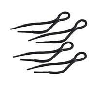 OUNONA 4pcs Nylon Eyeglasses Chain Strap for Swimming and Diving Anti-skid Neck Cord Lanyard for Men and Women Black Eyewear Retainer Rope for Water Sports