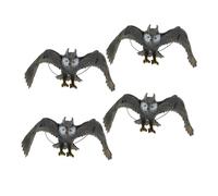 OUNONA 4pcs Owl Statue Outdoor Solar Owl Garden Statue Fine Craftsmanship Decor for Home