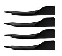 OUNONA 4pcs Rear Bumper Lip Guards, Anti-Collision Body Parts & Trim for Diffuser Splitter, DIY Car Exterior Decorations, Scratch-Proof Bottom Canard Protector