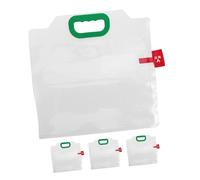 OUNONA 4pcs Reusable Live Fish Transport Bags with Oxygen Preservation Transparent Sealable Design for Fish Fry Shipping Aquaculture Portable Survival Packaging