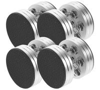 OUNONA 4pcs Speaker Isolation Feet Spring Vibration Absorber Pads for Hifi Subwoofer Floor Protector Speaker Stand Isolation