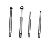 OUNONA 4pcs Telescopic Gauge Set Telescopic Bore Gauge for Small Hole Adjustable Hole Gage Full round Spherical Shape