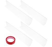 OUNONA 4pcs Window Sill Protector for Pet's Paws with Abs Material, Scratch and Slobbering Protection, No Hardware Required, for Window Protection and Home Decorating Style