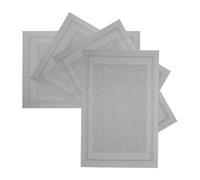 OUNONA 4pcs Woven Placemats Manicure Table Mats Nail Art Work Surface Hand Rest Pad Portable Desk Pad Organizer Cushion for Home Studio Nail Artists