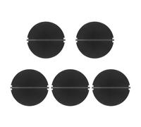 OUNONA 5 Pairs 6 Inch Duct Backflow Preventer: Draft Stopper for Range Hood Exhaust Fan - Anti Backdraft Valve Flap Insert for Dryer Vent Duct Accessories