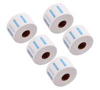 OUNONA 5 Rolls Disposable Barber Neck Strip Haircut Neck Paper Tissue Roll for Salon Use Flexible and Comfortable Fit for All for Hairdressing Services