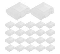 OUNONA 50pcs Ab Clip 4s Battery Balance Plug Protector | Plastic Locking Buckle, Prevents Loosening and Vibration, Protects Balance Ports during Charging, Suitable for Fpv Pilots