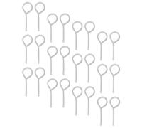 OUNONA 50pcs Fire Extinguisher Lock Pin Pull Pin Set, Stainless Steel, Silver, Easy to Use for Fire Extinguishers
