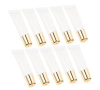 OUNONA 50pcs Lipstick Tube Empty Lip Gloss Containers Lip Balm Tube Diy Makeup Refillable