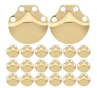 OUNONA 50pcs Medieval Armor Making Scale: Stainless Steel Scales - Metal Armor Chestplate Craft Supplies For Historical Reenactment Fantasy Cosplay 1.2x1.2x0.1", Golden