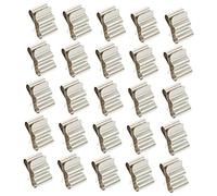 OUNONA 50pcs Photovoltaic Cable Clips for Solar Panel Wire Management Easy Installation Design for Module Wires and Trailers Corrosion Resistant with Smooth Edges