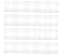 OUNONA 50Pcs Scrapbook Refill Pages Double-Sided Single Pocket Protectors for Scrapbook Binders Photo Album Inserts Transparent Sleeves for Photo and Postcard Storage
