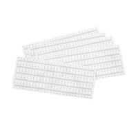 OUNONA 50pcs Self-adhesive Scale Sticker Tape Measure with Clear Metric Ruler Markings Peel and Stick Workbench Ruler Tape for Woodworking DIY Projects and Installation