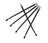 OUNONA 5pcs Fire Extinguisher Hose Soft Flexible High Pressure Water Discharge Pipe for Vehicle Truck Emergency Fire Suppression Heat Resistant Attachment