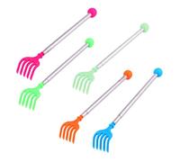 OUNONA 5pcs Retractable Back Scratcher and Massager Lightweight Extendable Itch Relief Tool for Adults and Portable Body Scratching Tool Idea Random Color