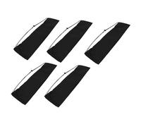 OUNONA 5pcs Tripod Pouch Portable Nylon Camera Tripod Organizer Bag Easy to Open and Close Black Photography Carry Case for Photographic Equipment