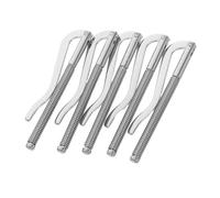 OUNONA 5pcs Vintage Spring Metal Money Clip High Strength Card Holder Insert for Bifold Wallets and Credit Card Organizers No-Tool Easy Upgrade Accessory