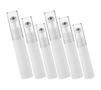 OUNONA 6 Pcs Refillable Eye Cream Roller Bottles Set, Vacuum Travel Roll-On Bottles for Essential Oils and Serum, White 5ml 10ml 15ml Applicators for Facial Massage