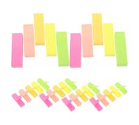 OUNONA 600pcs Colored Sticky Memo Notes Bookmark Sticky Tabs Paper Annotating Books Easy Peel and Stick Reminders for Home Use and Studying