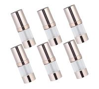 OUNONA 6pcs Empty Lotion Bottles Durable Portable Plastic Cosmetic Storage Container for Travel Bathroom and Home Use for Shampoo Essence and Liquid Soaps