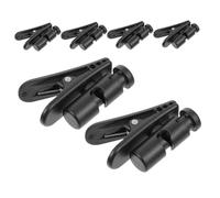 OUNONA 6pcs Headphone Cord Clip Earphone Clamps Microphone Clip for Cable Holders Earphone Mic Wire Clamp Microphone Accessories