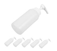 OUNONA 6pcs Pump Dispenser Bottles Leak-resistant Containers for Lotion Hand Wash Dish Soap Travel-friendly Refillable Liquid Dispensers for Bathroom and Kitchen