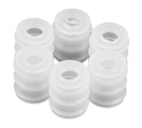 OUNONA 6pcs Silicone Sealing Rings for Single and Double Water Pumps Kitchen Dining Replacement Outlet Pipe Gaskets Leak Manual Pump Accessories for Home Supplies