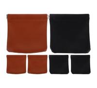 OUNONA 6pcs Small Pouches for Purse - Cute Mini Makeup Bag - Purse Organizers for Inside Large Storages Organize Lipstick Jewelry Coins in Women's Handbag 4.72X4.44in