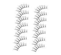 OUNONA 7 Pairs Halloween Eyelashes Creative Art Design Lightweight Fake Lashes for Women Cosplay Stage Performances Party Accessory