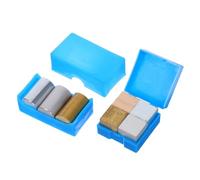 OUNONA 7pcs Density Cube Set for Science Education with Copper Iron Aluminum Blocks and Cylinders Precise Measurement Teaching Tool for Physics Labs Home Experiments and Interactive