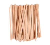 OUNONA 800pcs Hard Wax Wooden Sticks for Hair Removal, Oval Flat Tip Face and Nose Wax Applicator, Single Use Body Waxing Spatulas for Women’s Eyebrow and Lip Waxing at Home and Spa