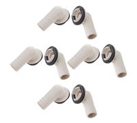 OUNONA 8pcs Air Conditioner Drain Hose Connector Elbow Ac Drain Pipe Adapter Leakproof Seal for Mini-split Window Units Portable Ac Hose Extension