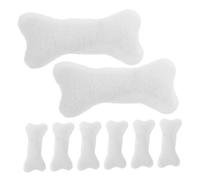 OUNONA 8pcs Plush Bone Hair Clips Halloween Barrette Unique Goth Hair Accessories for Teens Women Lightweight Flexible Clips for Party Daily Wear Cute Spooky Holiday Headwear