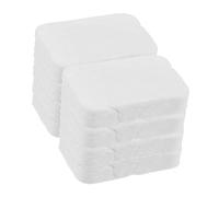 OUNONA 8Pcs Professional Cotton Pads for Makeup Removal Soft Washcloths for Facial Care Durable Pearl Pattern Cleansing Wipes for Personal and Salon