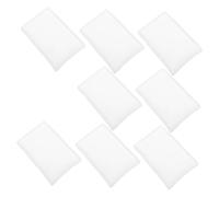 OUNONA 8pcs Reusable Bamboo Fiber Dish Sponges Quick Drying Kitchen Cleaning Scrub Sponge for Non-Scratch Washing