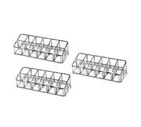 OUNONA Acrylic Lipstick Display Case 12 Slots Makeup Storage Box for Dressing Table and Desktop