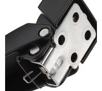 OUNONA Aluminum Alloy File Cabinet Lock with Keys Hasp Type Safety Lock for Electrical Boxes and Distribution Cabinets for Home Office and Industrial Use