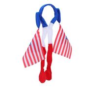 OUNONA American Flag Hair Band Lightweight Patriotic Headband with Handswing for Independence Day Labor Day Graduation Party Usa Themed Costume Accessories