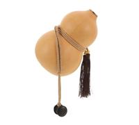 OUNONA Artistic Wine Gourd Ornament Portable Water Storage Jug for Travel Camping Chinese Gourd Water Bottle Rack Collapsible Easy to Clean