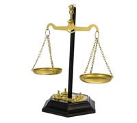 OUNONA Balancing Scale Decor Metal Balance Scale for Home Decor Vintage Ornament Symbol