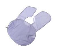 OUNONA Beard Hair Catcher Shaving Apron Blue Mens Grooming Bib Large Coverage for Men’S Beard Shaping and Trimming