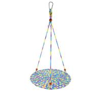 OUNONA Bearded Dragon Swing Hammock for Reptiles, Cotton Rope Bed | Breathable, Washable PET Accessory for Habitat Use, Cool Resting Spot, Space Saving Design for Small Owners