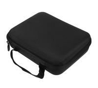 OUNONA Black Eva Nylon Storage Case with Zipper Closure for Cable Adapter