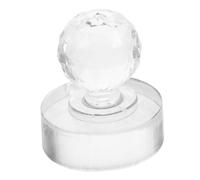 OUNONA Blusher Press Stamp Eyeshadow Pressing Tool 1.18X0.94X0.94In Acrylic Multi-Functional Packaging Powdered Products Makeup Application for Professional Eyeshadow Use